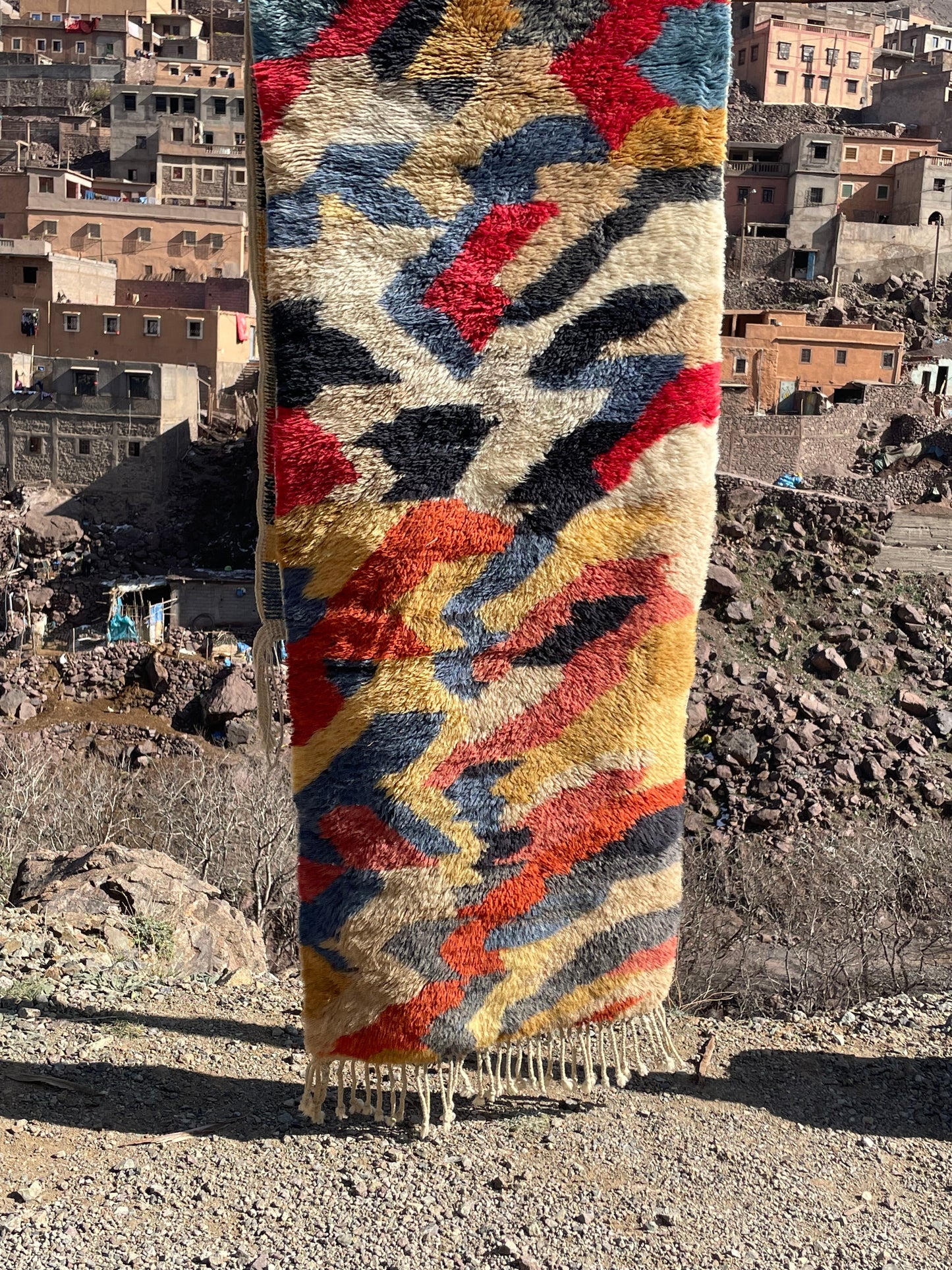 Moroccan Runner Rug - Beni Ourain Rug Runner - Bespoke Berber Hallway Carpet Made to Order Gift Chrismas Gifts Home Decor available to ship size 300x70 cm