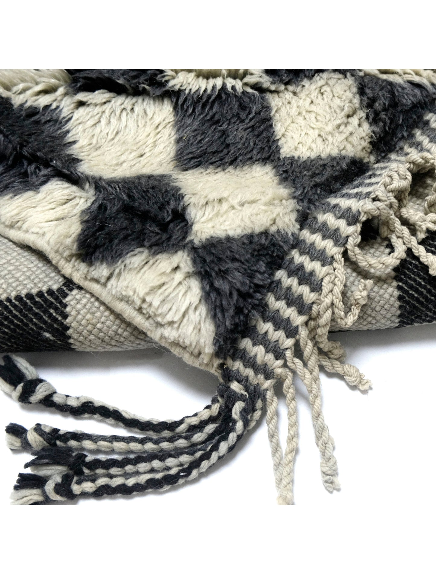 Customizable Benai carpet’s N’1 hndmade 100% wool woven in atlas of Morocco area rugs