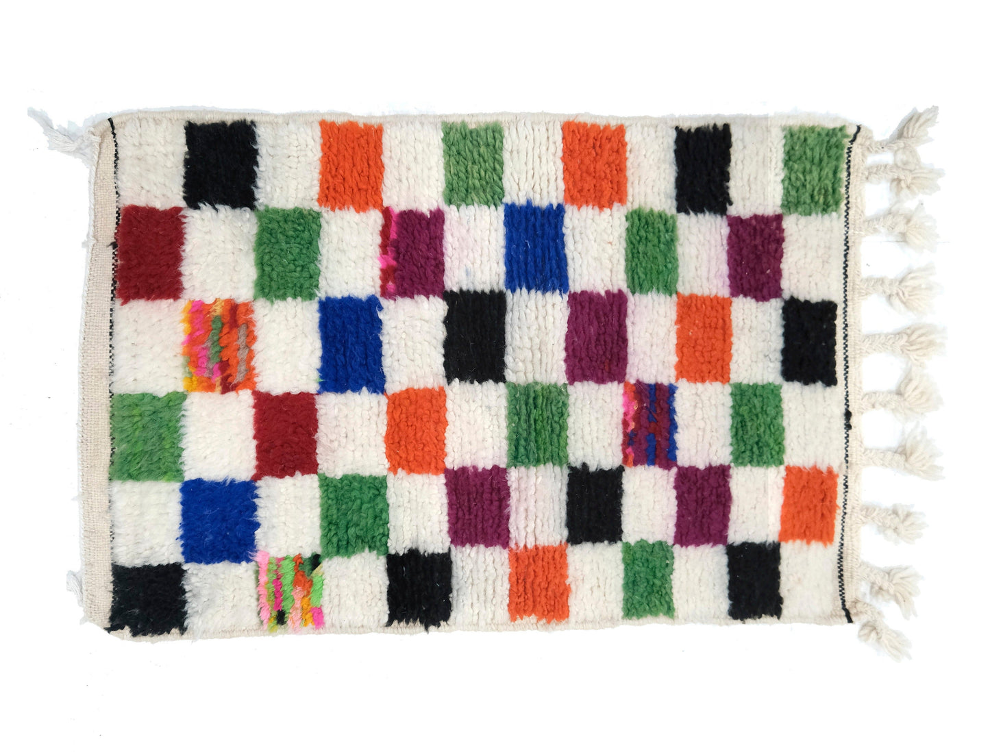 Customizable Benai carpet’s N’1 hndmade 100% wool woven in atlas of Morocco area rugs