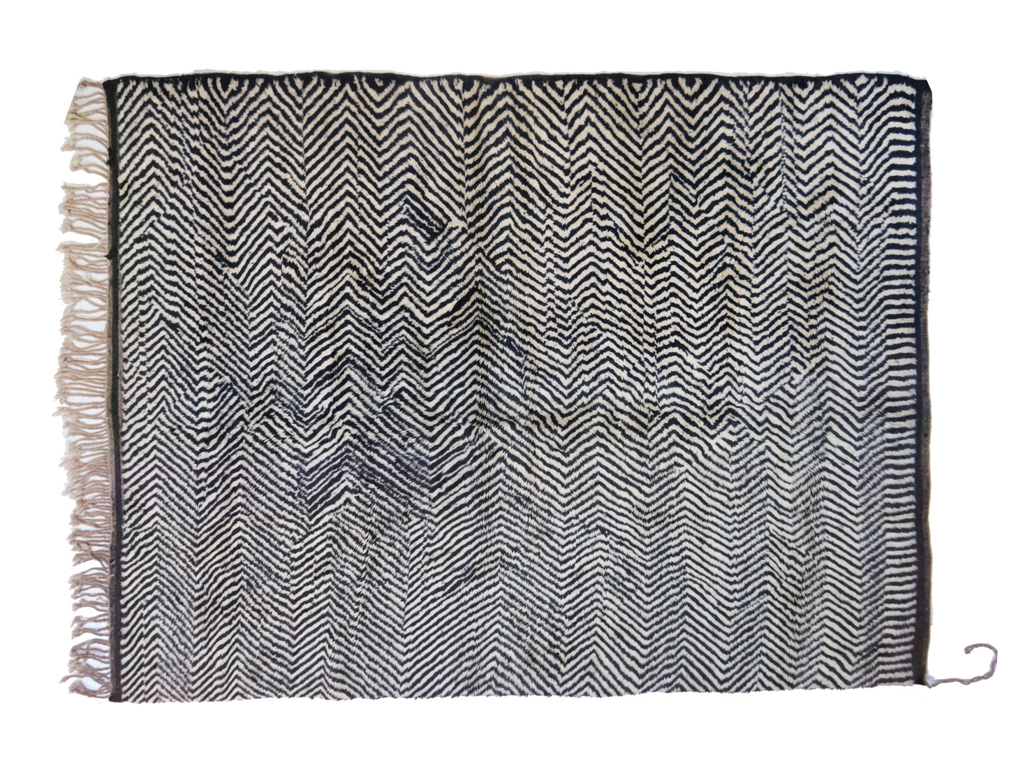 Customizable Benai carpet’s N’1 hndmade 100% wool woven in atlas of Morocco area rugs