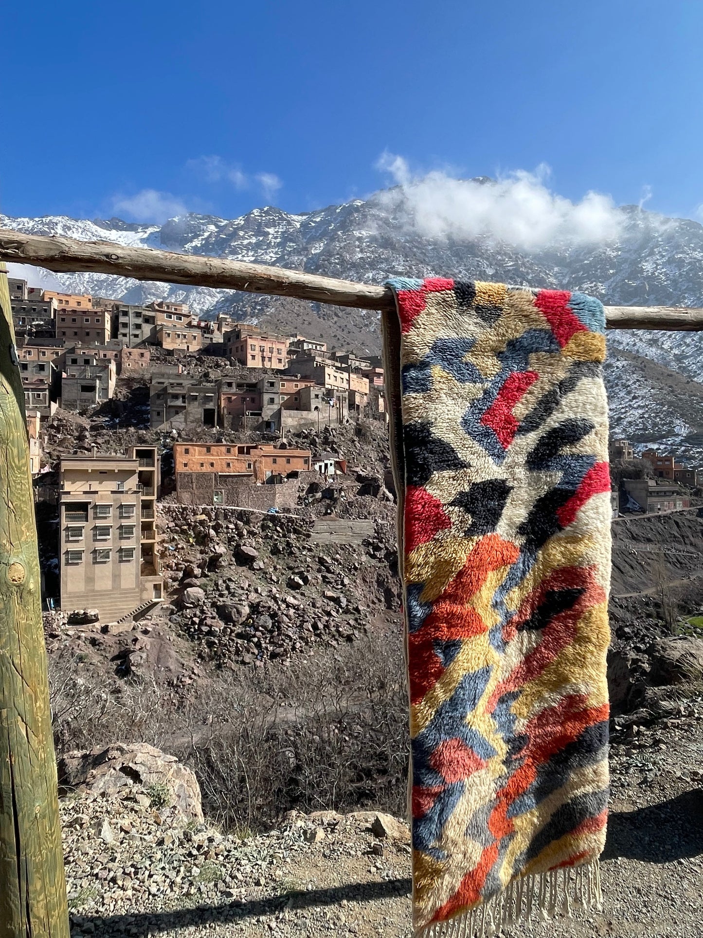 Moroccan Runner Rug - Beni Ourain Rug Runner - Bespoke Berber Hallway Carpet Made to Order Gift Chrismas Gifts Home Decor available to ship size 300x70 cm