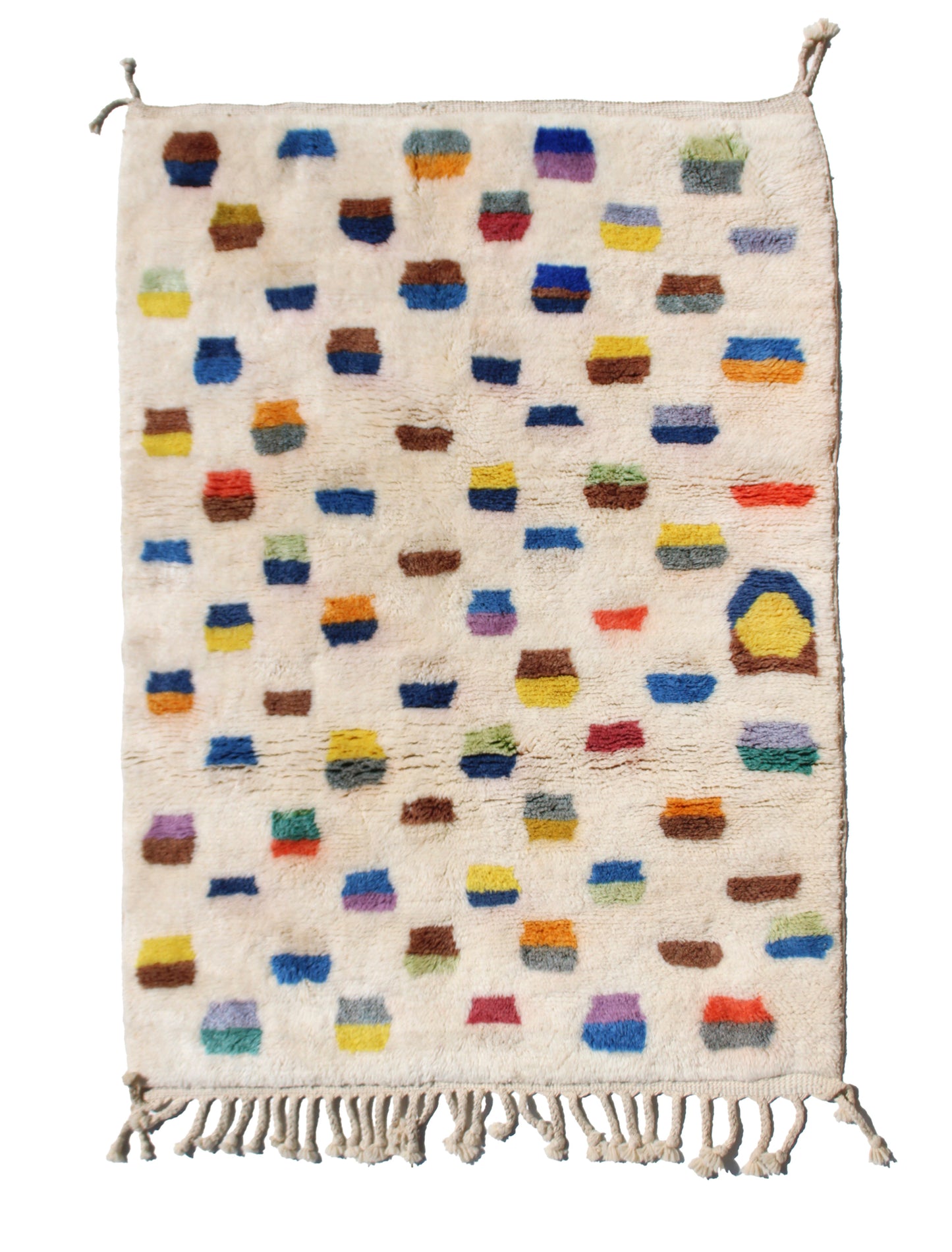 Colorful Beni Ourain Moroccan Rug