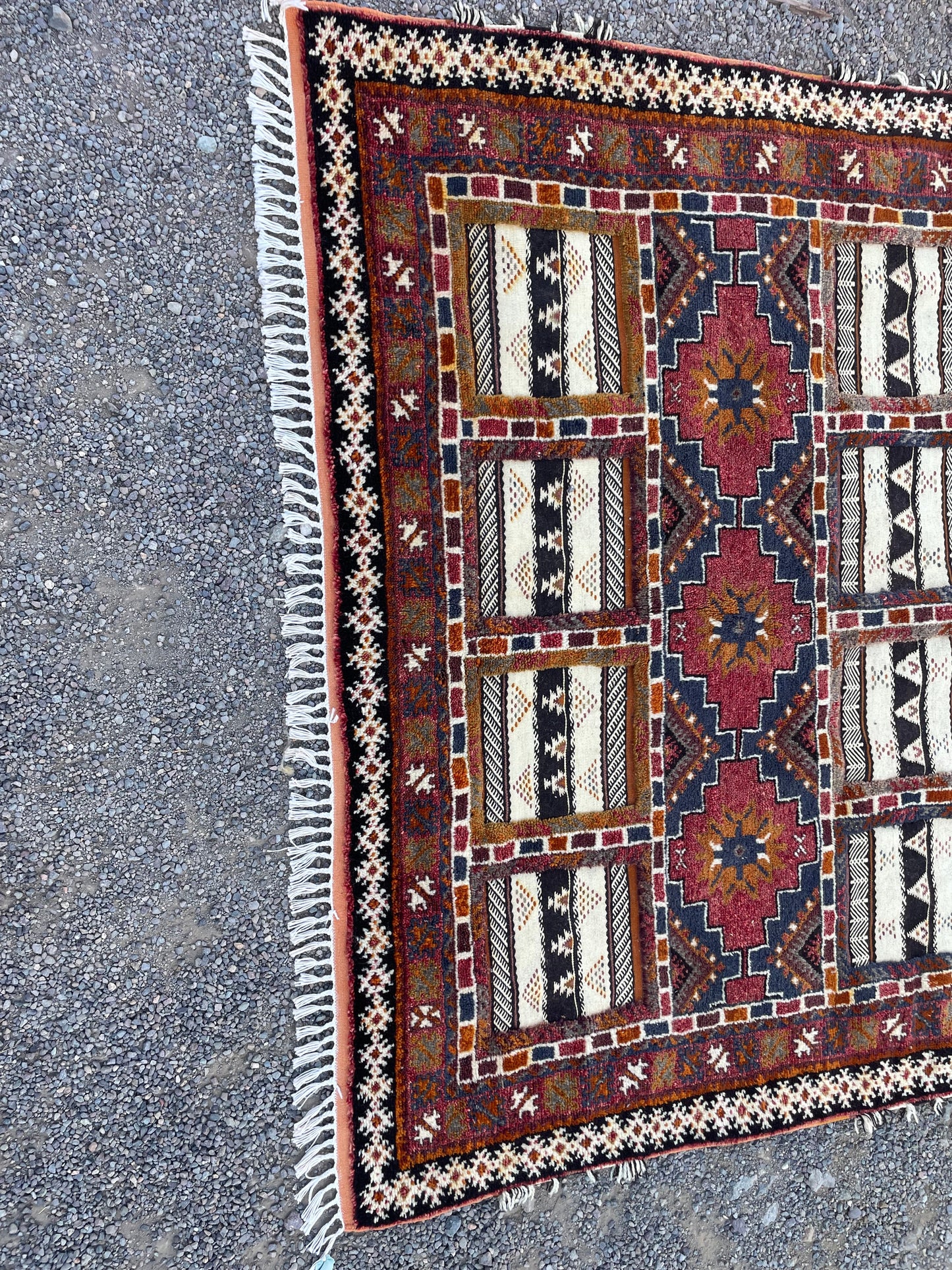 Moroccan Wool Rug,Area Rug,Boho Rug,Pink Wool Rug,Tribal Rug 10 x 7 FT