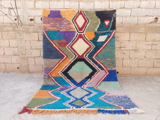 Elevate Your Living Room with a Boujaad Moroccan Rug