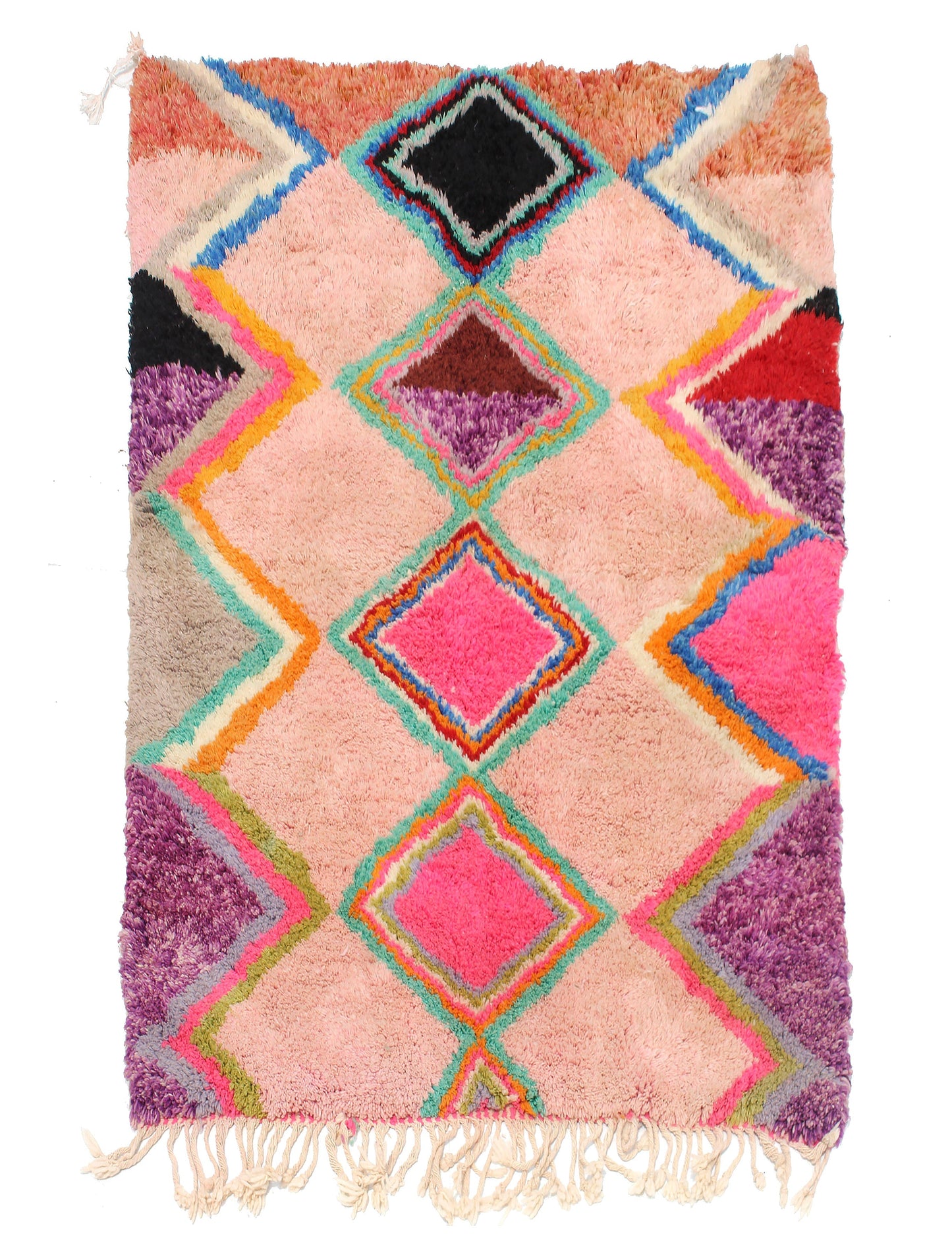 Customizable  Benai carpet’s N’1  hndmade 100% wool  woven in atlas of Morocco area rugs