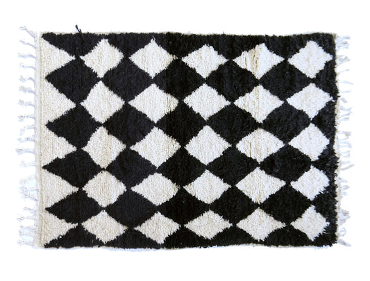 Customizable  Benai carpet’s N’1  hndmade 100% wool  woven in atlas of Morocco area rugs