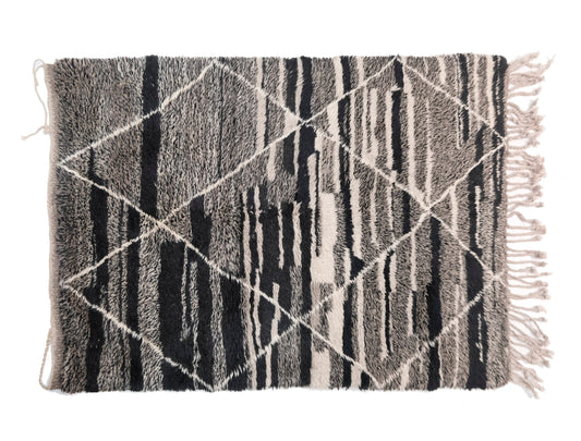 Customizable  Benai carpet’s N’1  hndmade 100% wool  woven in atlas of Morocco area rugs