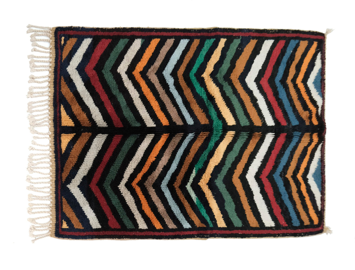 Customizable  Benai carpet’s N’1  hndmade 100% wool  woven in atlas of Morocco area rugs