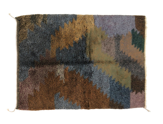 Customizable  Benai carpet’s N’1  hndmade 100% wool  woven in atlas of Morocco area rugs