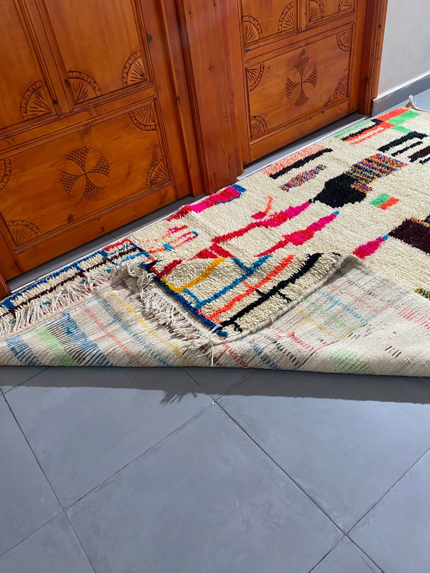 Azilal Carpets are traditional handwoven rugs  rugs handmade hand woven rugs	
hand knotted wool rugrugs vintage size is 230x150 cm