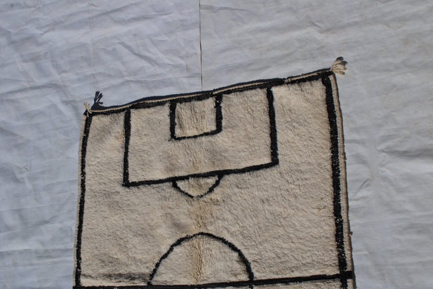 Beni ourain rug, Authentic Moroccan rug, Berber carpet, Genuine Wool rug, Handmade rug, Beni ourain style, Area rug, Tapis berbere, Teppich size is 250x160