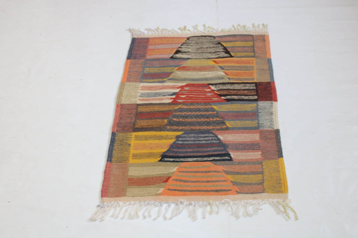 Purple Moroccan Rug, Beni Mguild Rug, Solid Berber Rug, Vintage Boujaad Rug, Free Shipping