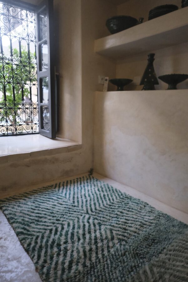 Handwoven Moroccan Rug - Vibrant Berber Design, Cultural Artifact, Skilled Craftsmanship, Unique Home Decor & Heritage Piece - Image 2